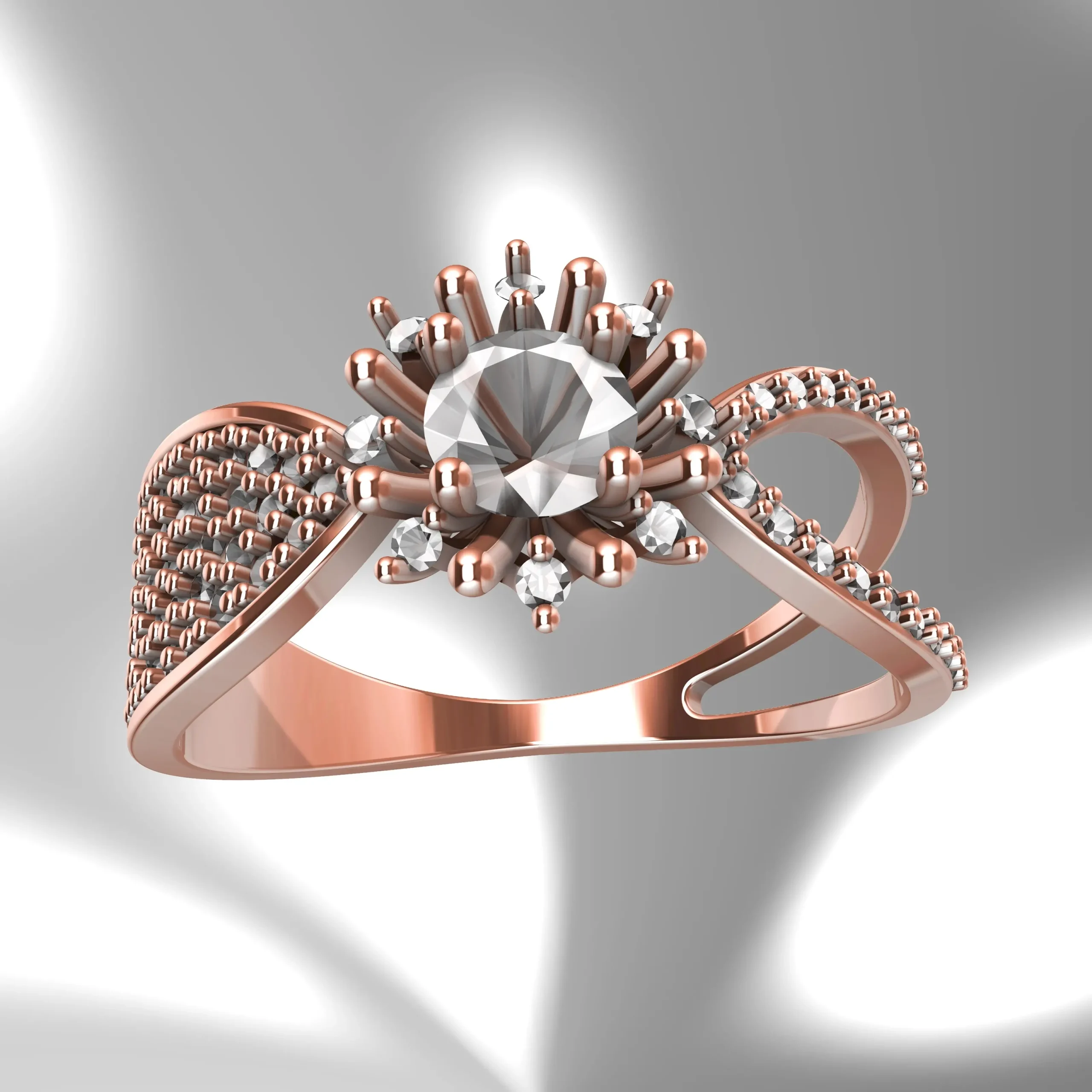 Leaf Designer Engagement Ring, Lattice Contemporary Earrings, Lace Ring 3d Model, Designer Jali Bracelet, Elegant Diamond Floral Pendant, Diamond Spiral Ring, Diamond Shank Solitaire Ring, Designer Stitched Texture Pendant, Designer Square Prongs Shank Ring, Pave Bombe Ring 3d Model, Contemporary Pearl Cap Ring, Contemporary Enamel Diamond Bracelet, Contemporary Diamond Waves Ring, Contemporary Diamond Intertwined Lines Ring, Lion Claw Ring 3D Model, Artistic Pendant With Bail, Celtic K Art Deco Lace Pattern Diamond Ring, Art Deco Jali Ring 3d Model, Art deco Contemporary Earrings and Ring Set, Abstract Organic Form Pendant, 4 Petal Diamond Pendant, 3d models, 3d-models, Contemporary Designer Engagement Ring,, engagement ring3d models, 3d-models, Contemporary Designer Engagement Ring,, engagement ring knot Ring 3d Model,