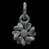 Natural Textured Flower Pendant - Image 5