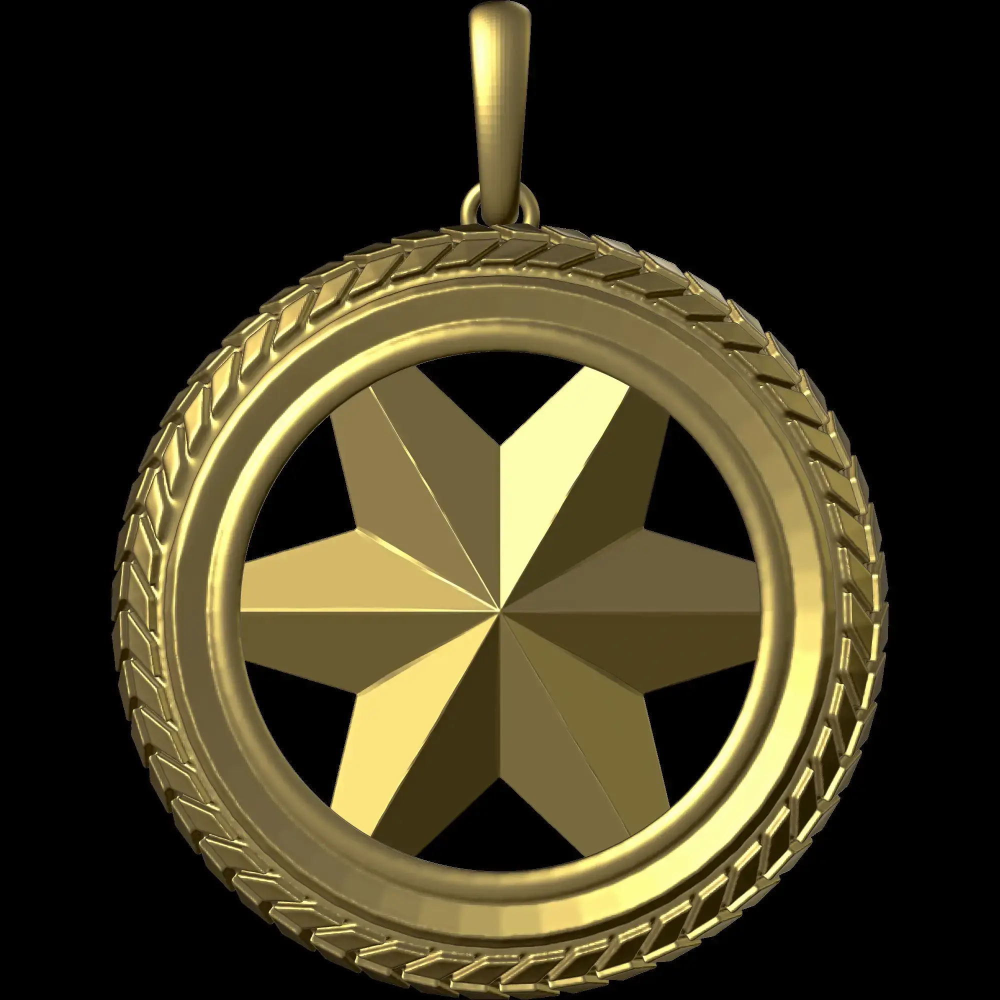 Tire Ring and Pendant 12 Tire Ring and Tire Pendant