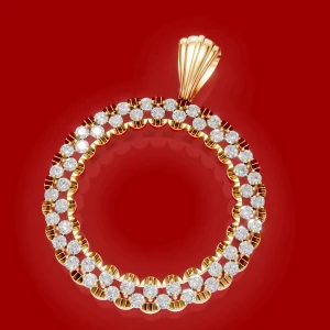 Diamond pendant Modern design
