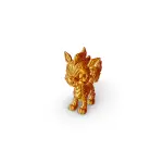 Cute Fire Horse