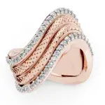 Twist Wave Ring