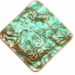 Textured Quad Pendant