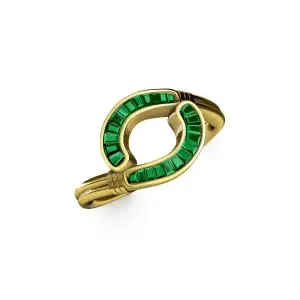 cadfilez Baguette Bypass Ring